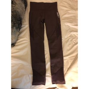 Gymshark Purple Energy Seamless Leggings